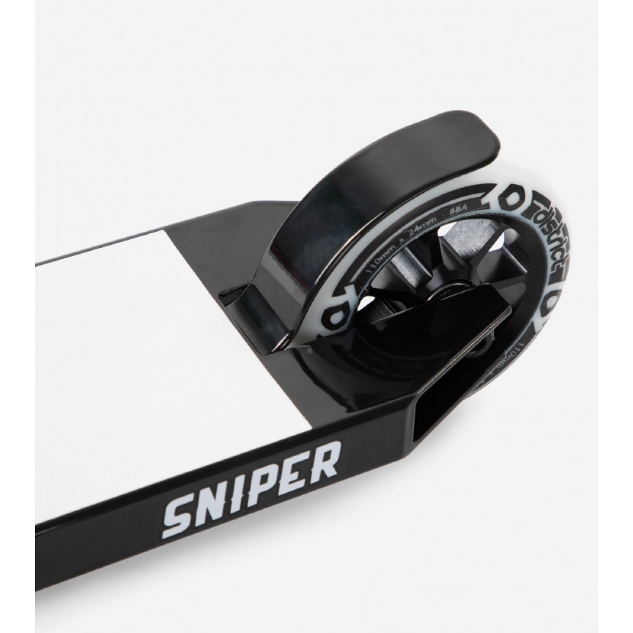 Трюковой самокат Dominator Sniper черно-белый