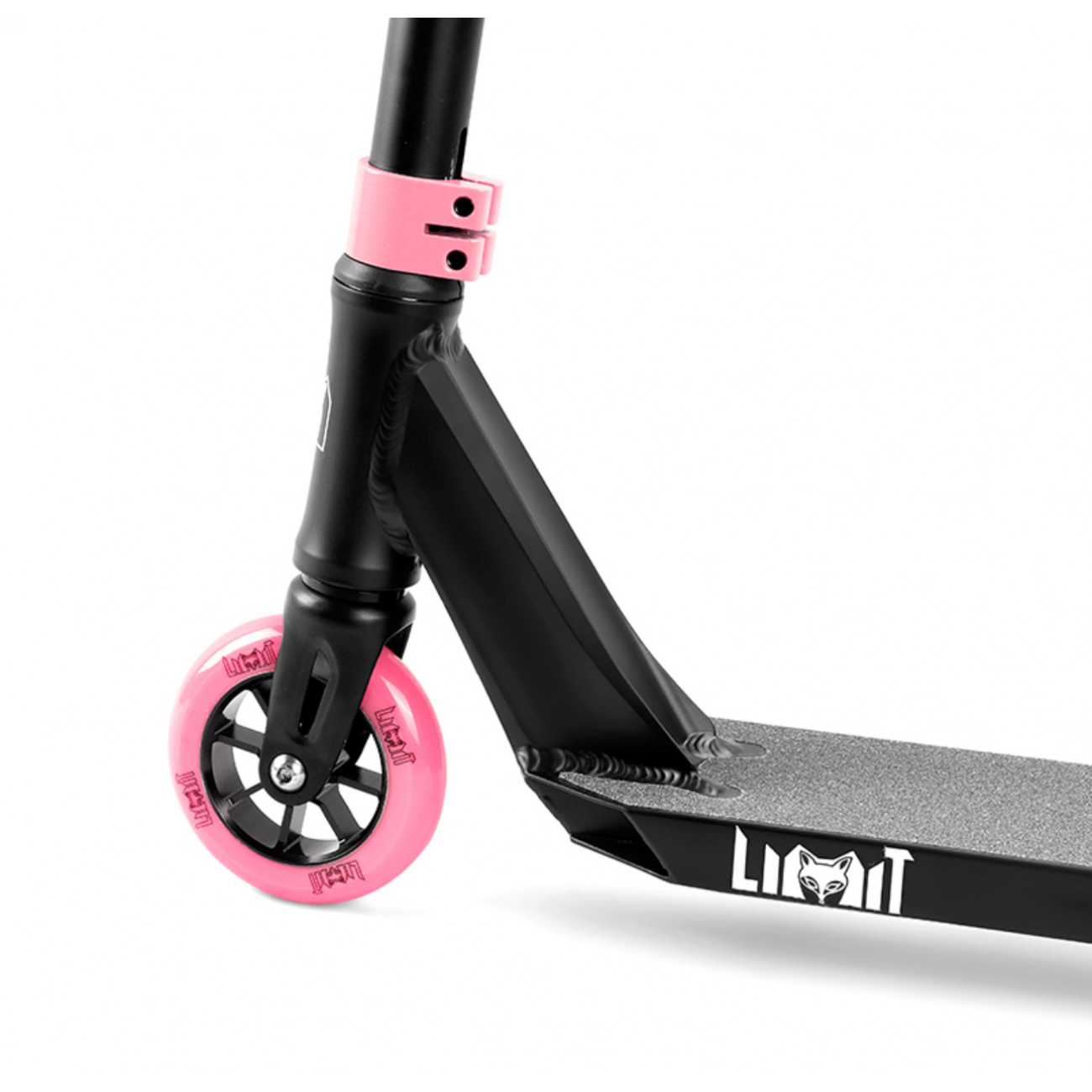 Трюковой самокат Limit LMT 08 black/pink