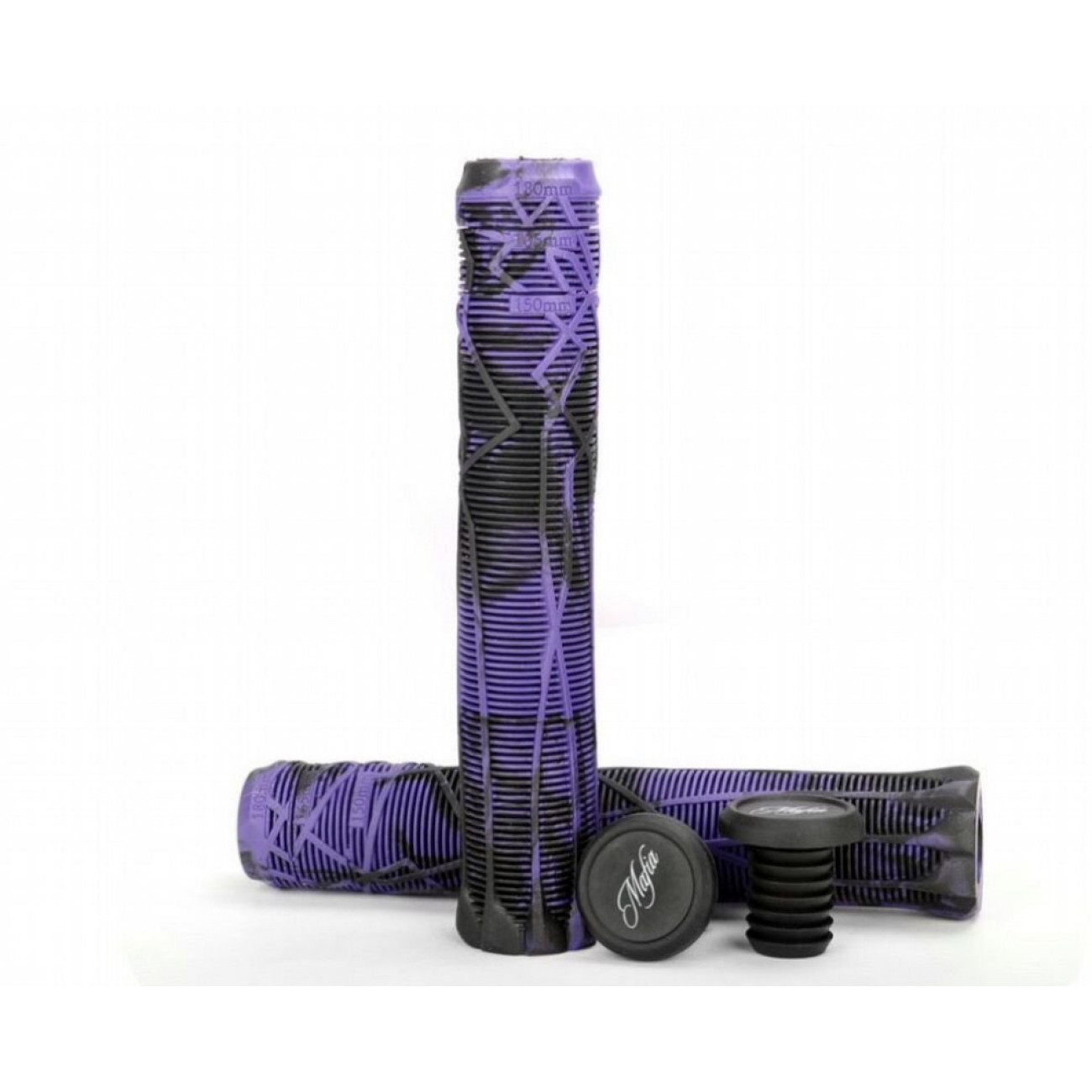 Грипсы на самокат Mafia Premium Black/Purple