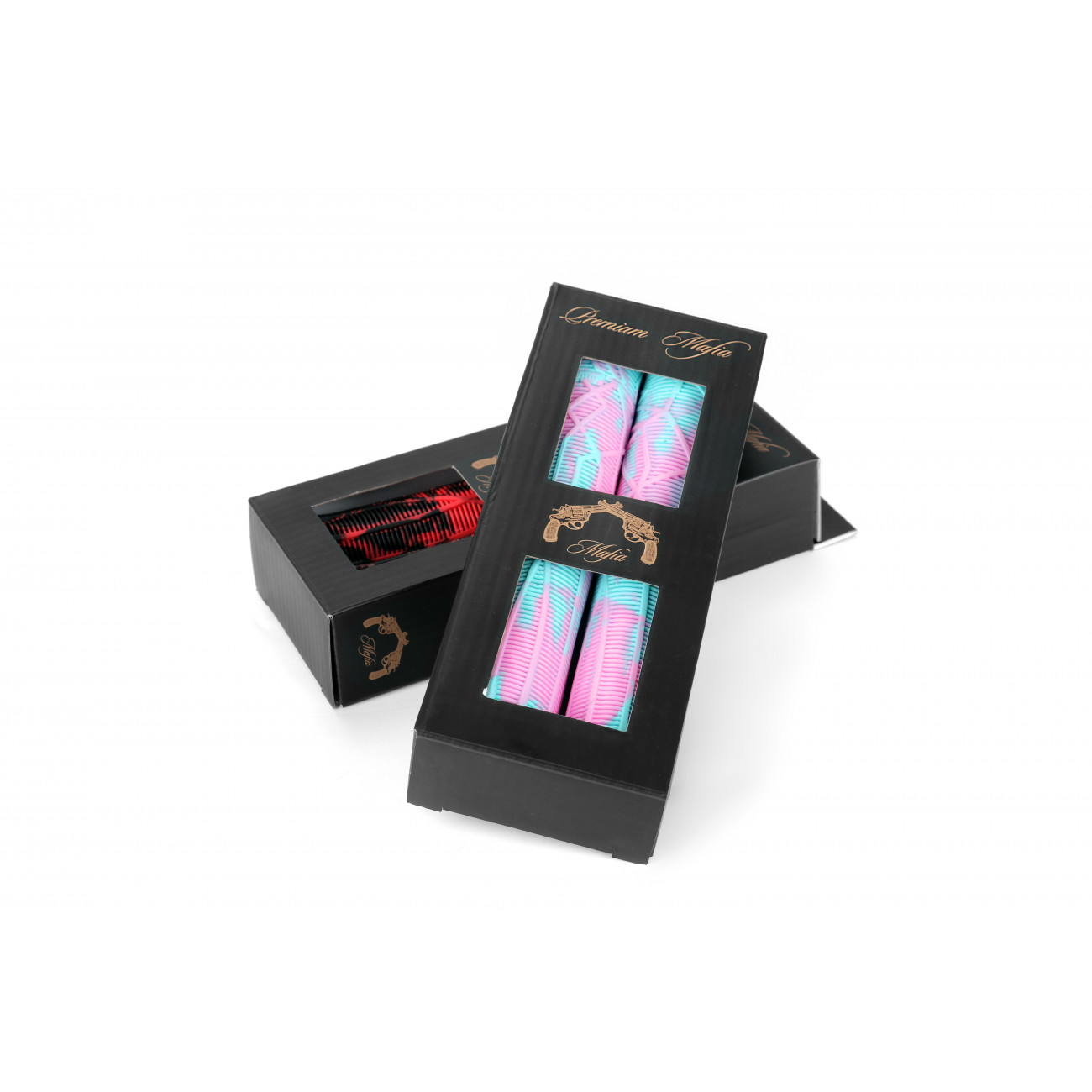 Грипсы для самоката Mafia Premium Teal/Pink