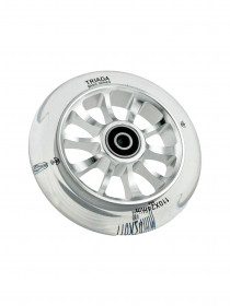 Колесо для самоката Triada Basic 10-spoke 110 прозрачный/прозрачный Колесо для самоката Triada Basic 10-spoke 110 прозрачный/прозрачный